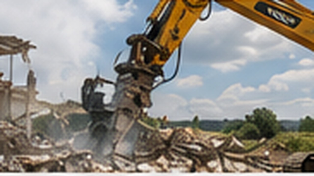 AI vizualizácia demolácie a asanácie
