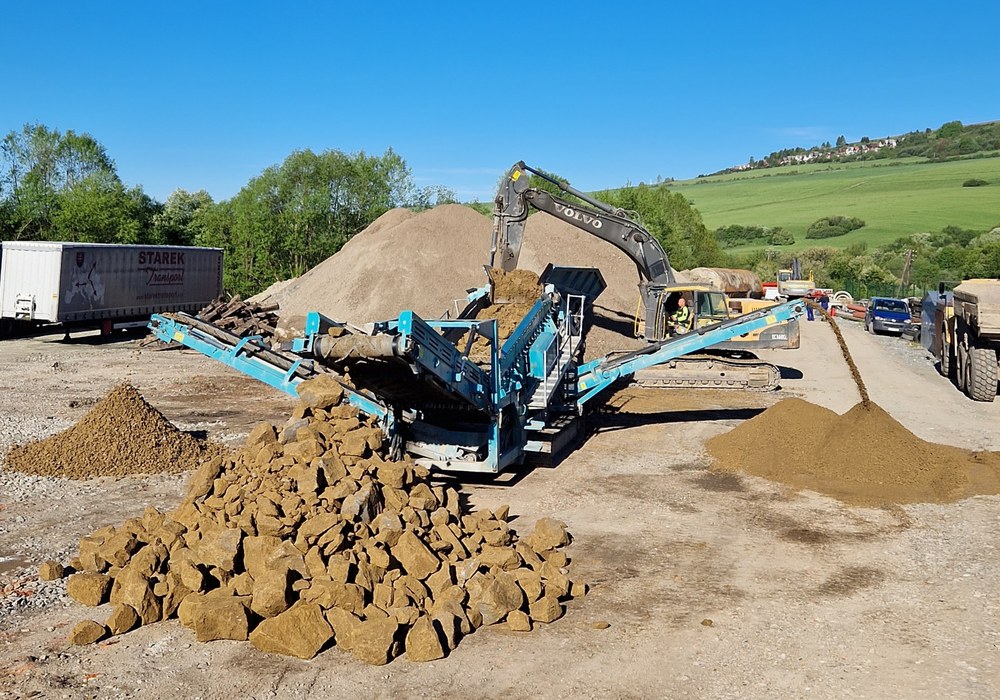 Technika MINER pri recyklácii a drvení